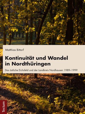 cover image of Kontinuität und Wandel in Nordthüringen